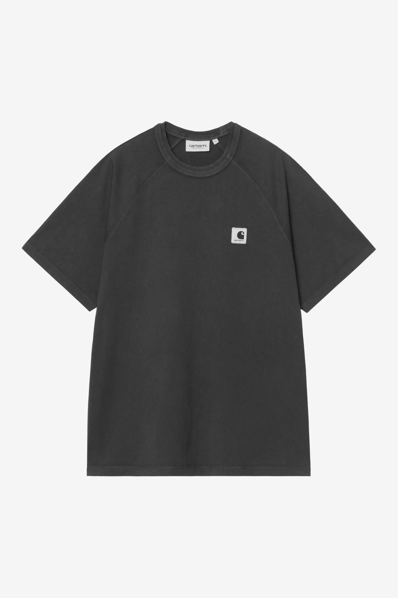 W' S/S Hudson T-Shirt Black (chalk wash)